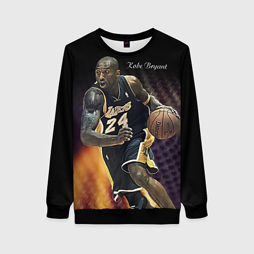 Женский свитшот Kobe Bryant / 3D-Черный – фото 1