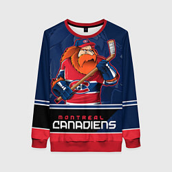 Женский свитшот Montreal Canadiens