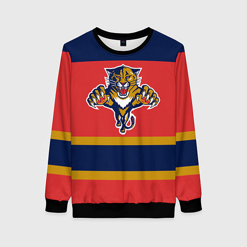 Женский свитшот Florida Panthers / 3D-Черный – фото 1