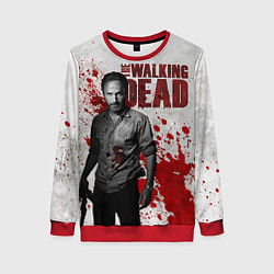 Свитшот женский Walking Dead: Rick Grimes, цвет: 3D-красный
