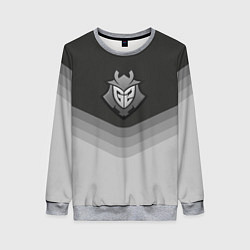 Свитшот женский G2 Esports Uniform, цвет: 3D-меланж