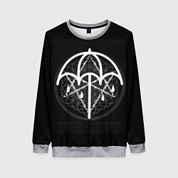 Свитшот женский BMTH: Rain Symbol, цвет: 3D-меланж