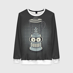 Свитшот женский Bender Blender, цвет: 3D-белый