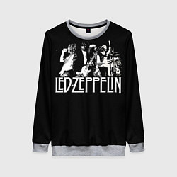 Свитшот женский Led Zeppelin: Mono, цвет: 3D-меланж