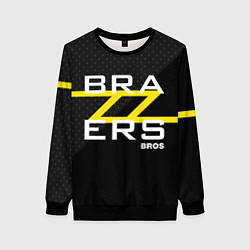 Свитшот женский Brazzers Bros, цвет: 3D-черный