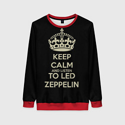 Женский свитшот Keep Calm & Led Zeppelin