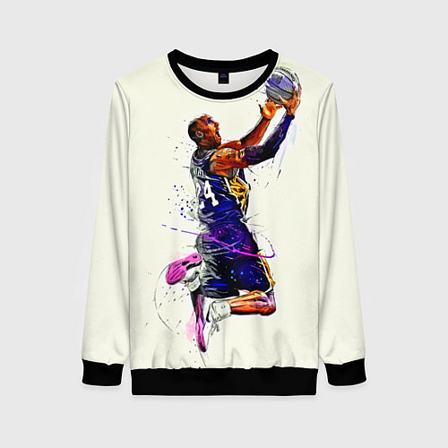Женский свитшот Kobe Bryant / 3D-Черный – фото 1