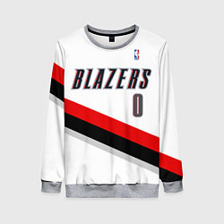 Свитшот женский Portland Trail Blazers 0, цвет: 3D-меланж