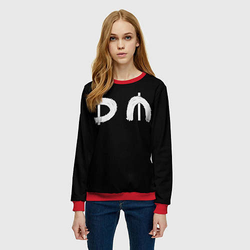 Женский свитшот DM Rock / 3D-Красный – фото 3