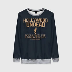 Свитшот женский Hollywood Undead: Underground, цвет: 3D-меланж