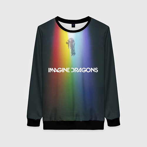 Женский свитшот Imagine Dragons / 3D-Черный – фото 1