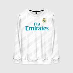 Свитшот женский Real Madrid, цвет: 3D-белый