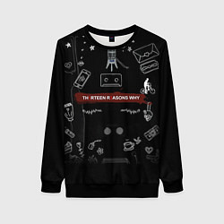 Женский свитшот Th1rteen R3asons Why