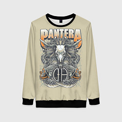 Свитшот женский Pantera: Wild Goat, цвет: 3D-черный