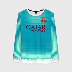 Женский свитшот Barcelona FC: Aqua