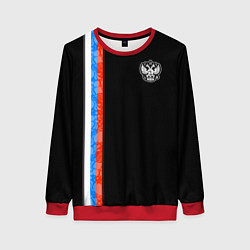 Женский свитшот Russia - Black collection 2023