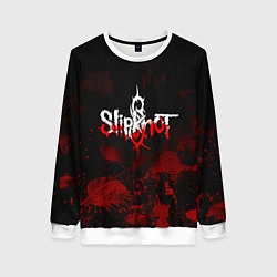 Свитшот женский Slipknot: Blood Blemishes, цвет: 3D-белый