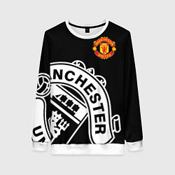 Женский свитшот Man United: Black Collection