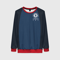 Свитшот женский Chelsea FC: London SW6, цвет: 3D-красный