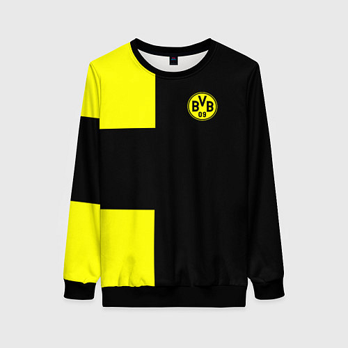 Женский свитшот BVB FC: Black style / 3D-Черный – фото 1