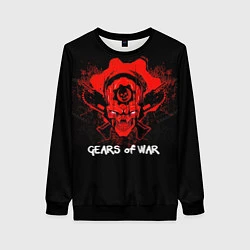 Женский свитшот Gears of War: Red Skull