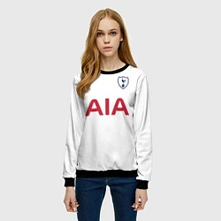 Свитшот женский Tottenham FC: Kein Home 17/18, цвет: 3D-черный — фото 2