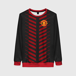 Свитшот женский FC Manchester United: Creative, цвет: 3D-красный