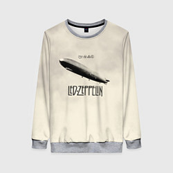 Свитшот женский Led Zeppelin: Fly, цвет: 3D-меланж