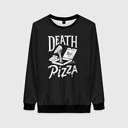 Женский свитшот Death By Pizza