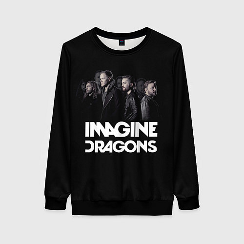 Женский свитшот Imagine Dragons: Boy Band / 3D-Черный – фото 1