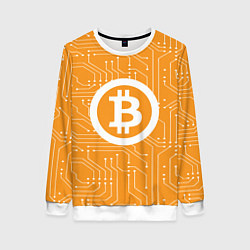 Женский свитшот Bitcoin: Orange Network