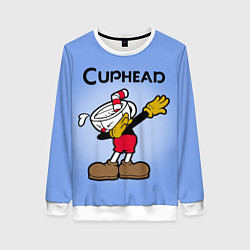 Женский свитшот Cuphead Dab