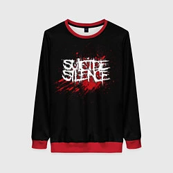 Свитшот женский Suicide Silence Blood, цвет: 3D-красный
