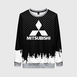 Свитшот женский Mitsubishi: Black Side, цвет: 3D-меланж