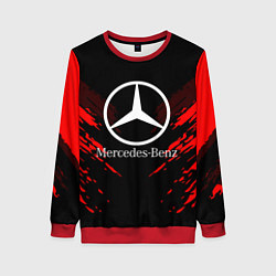 Свитшот женский Mercedes-Benz: Red Anger, цвет: 3D-красный