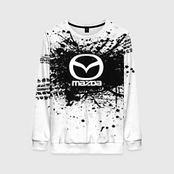 Женский свитшот Mazda: Black Spray