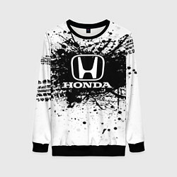 Свитшот женский Honda: Black Spray, цвет: 3D-черный