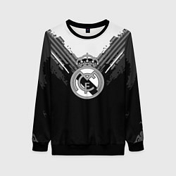 Женский свитшот FC Real Madrid: Black Style