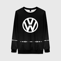 Женский свитшот Volkswagen: Black Abstract