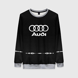 Женский свитшот Audi: Black Abstract