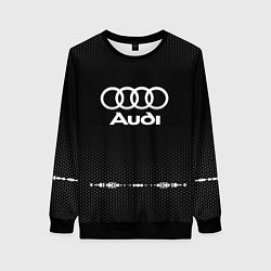 Женский свитшот Audi: Black Abstract