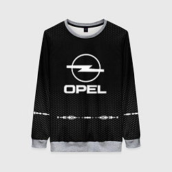 Женский свитшот Opel: Black Abstract