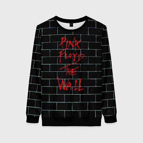 Женский свитшот Pink Floyd: The Wall / 3D-Черный – фото 1