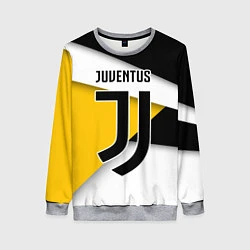 Свитшот женский FC Juventus, цвет: 3D-меланж