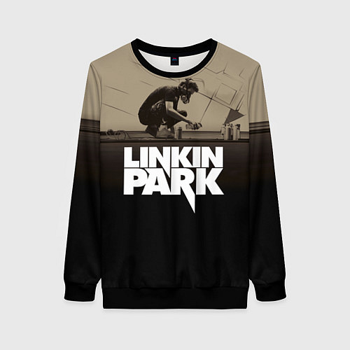 Женский свитшот Linkin Park: Meteora / 3D-Черный – фото 1