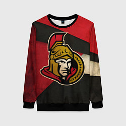 Свитшот женский HC Ottawa Senators: Old Style, цвет: 3D-черный