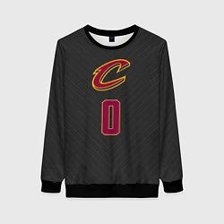 Свитшот женский Cleveland Cavaliers: Kevin Love 0, цвет: 3D-черный