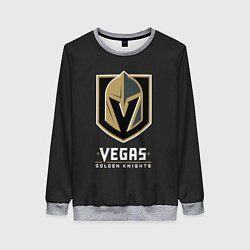 Свитшот женский Vegas: Golden Knights, цвет: 3D-меланж