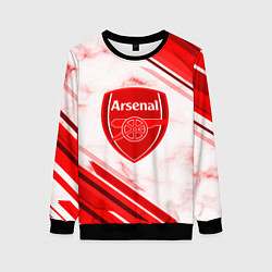 Свитшот женский Arsenal, цвет: 3D-черный