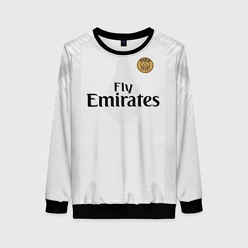 Женский свитшот FC PSG Away 18-19 / 3D-Черный – фото 1